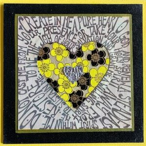 Original Scripture art of Psalm 51